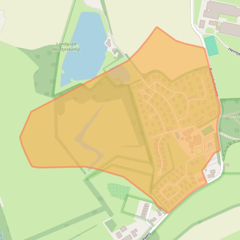 Kaart van postcodegebied 3925MC.