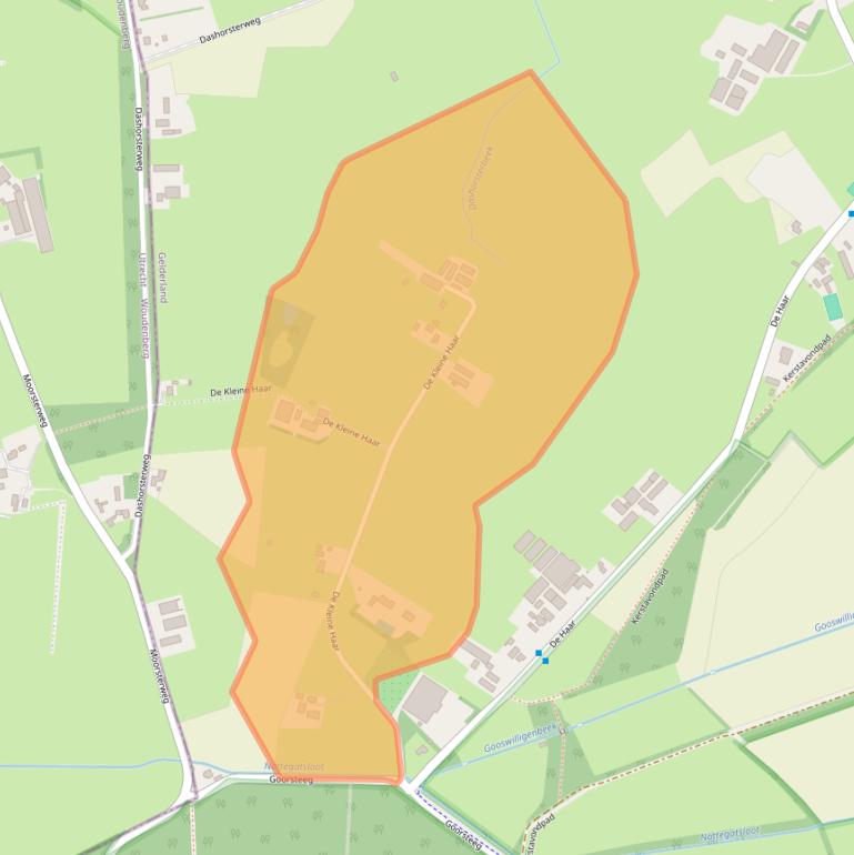 Kaart van postcodegebied 3925MT.