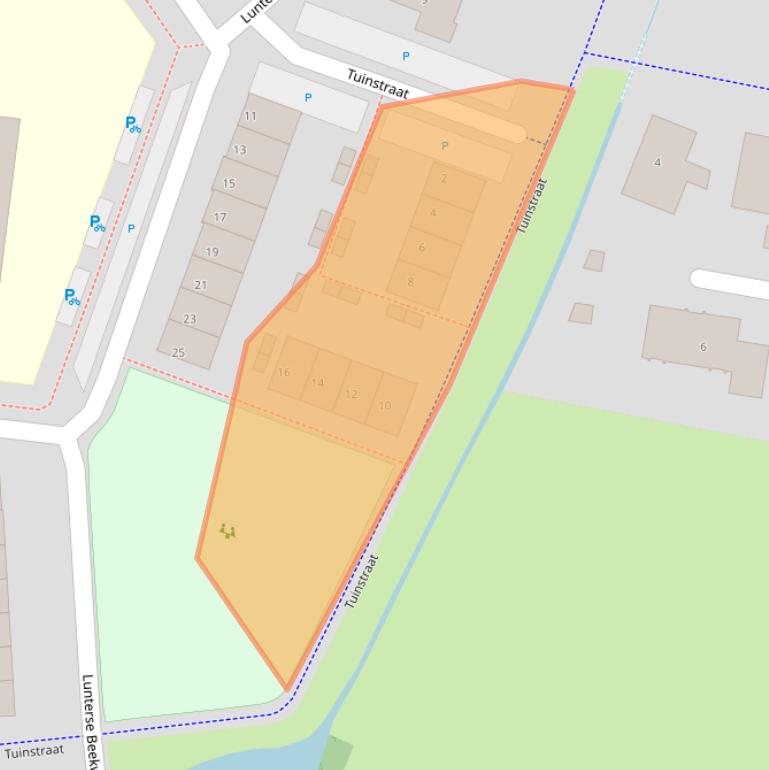 Kaart van postcodegebied 3925ST.
