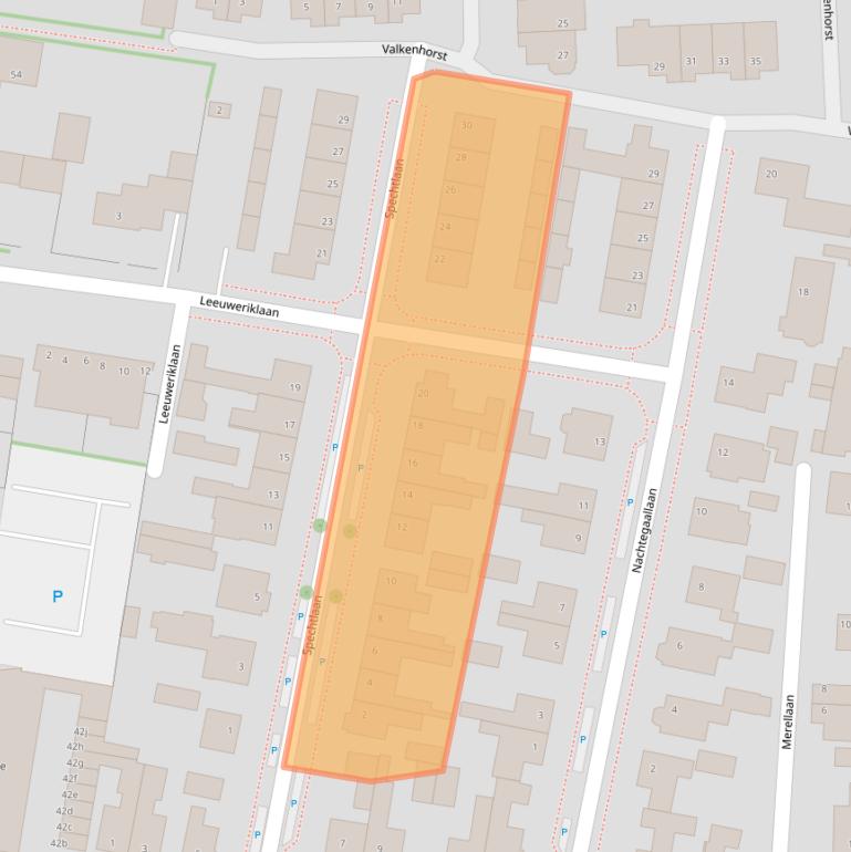 Kaart van postcodegebied 3925TE.