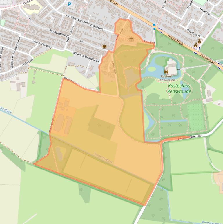 Kaart van postcodegebied 3927BR.