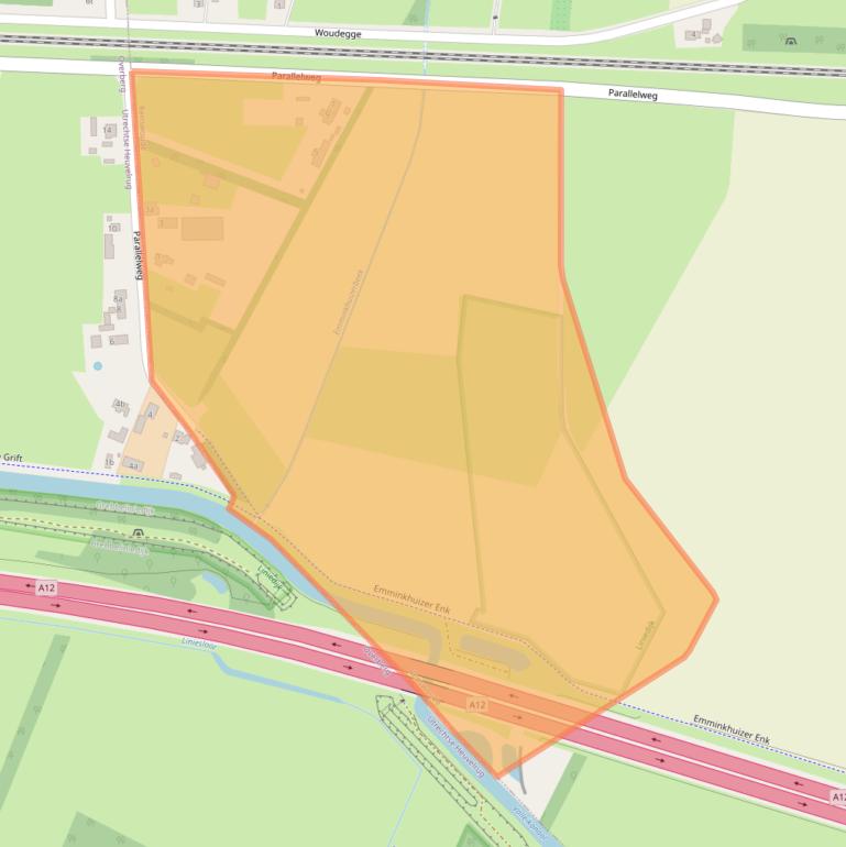 Kaart van postcodegebied 3927BZ.