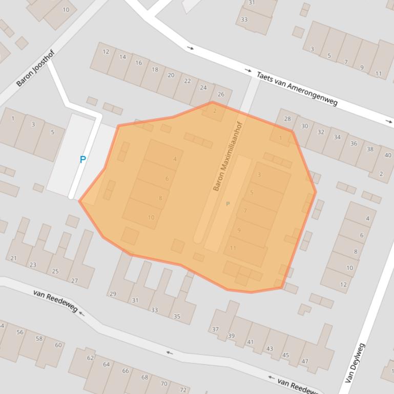 Kaart van postcodegebied 3927PB.