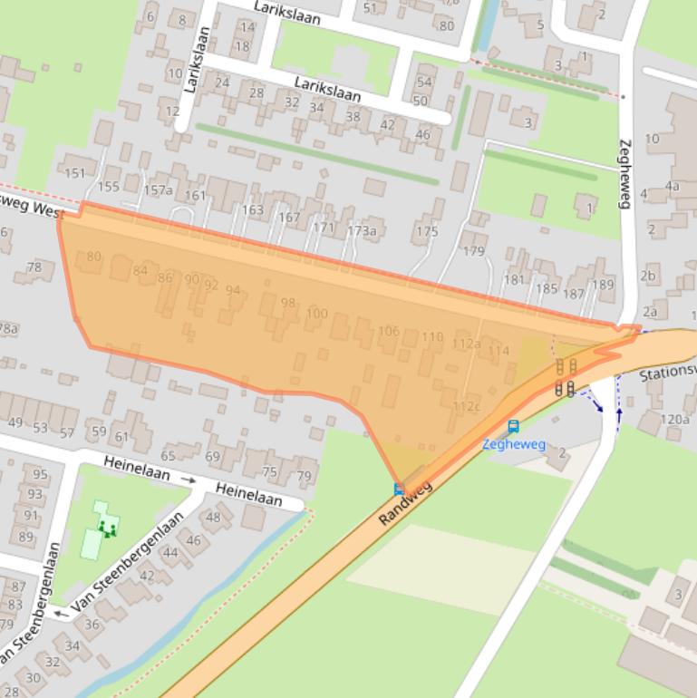 Kaart van postcodegebied 3931EV.