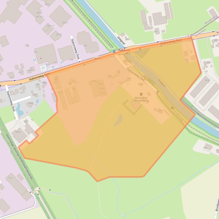 Kaart van postcodegebied 3931EX.