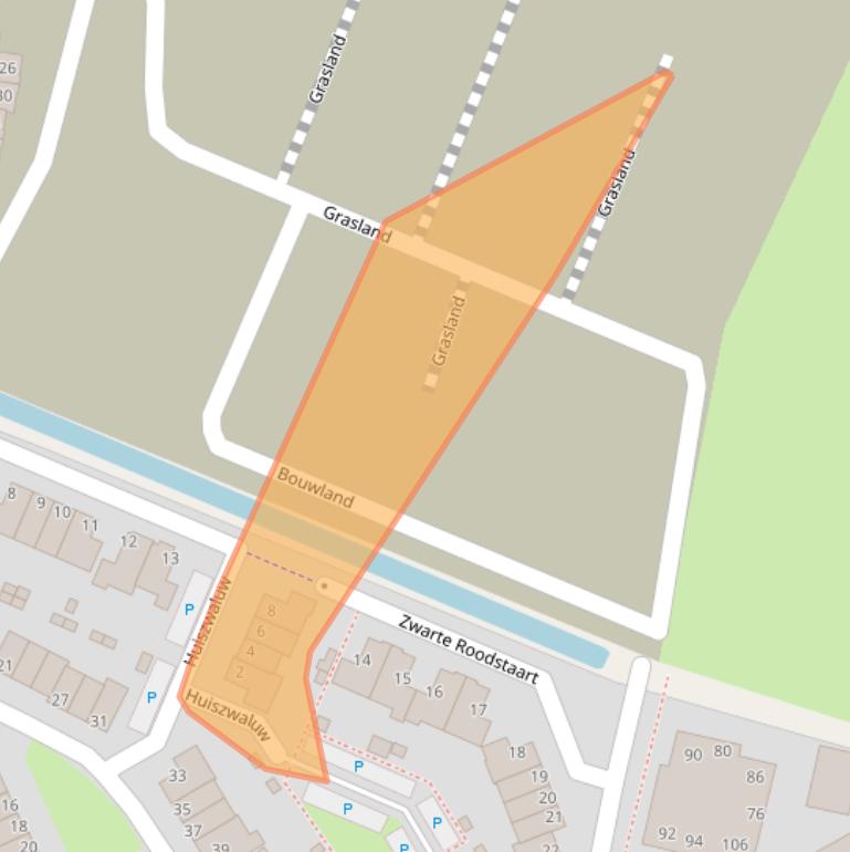 Kaart van postcodegebied 3931GP.