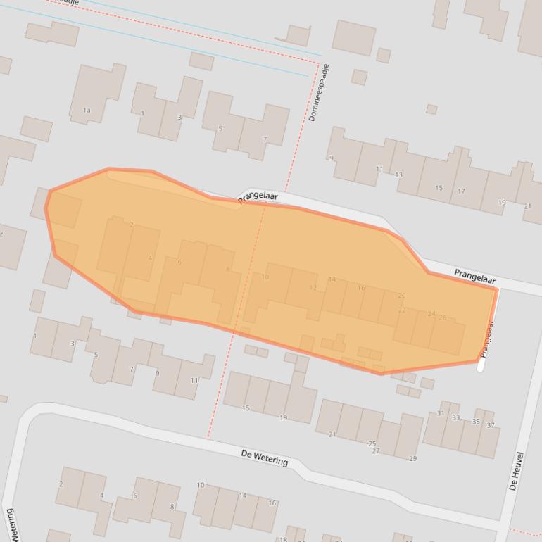 Kaart van postcodegebied 3931RC.