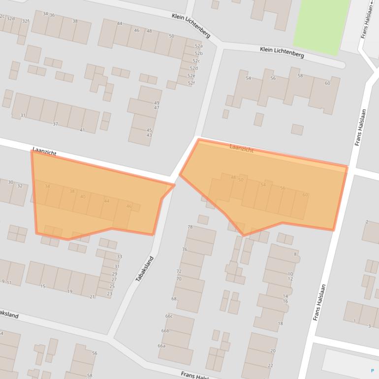 Kaart van postcodegebied 3931RP.