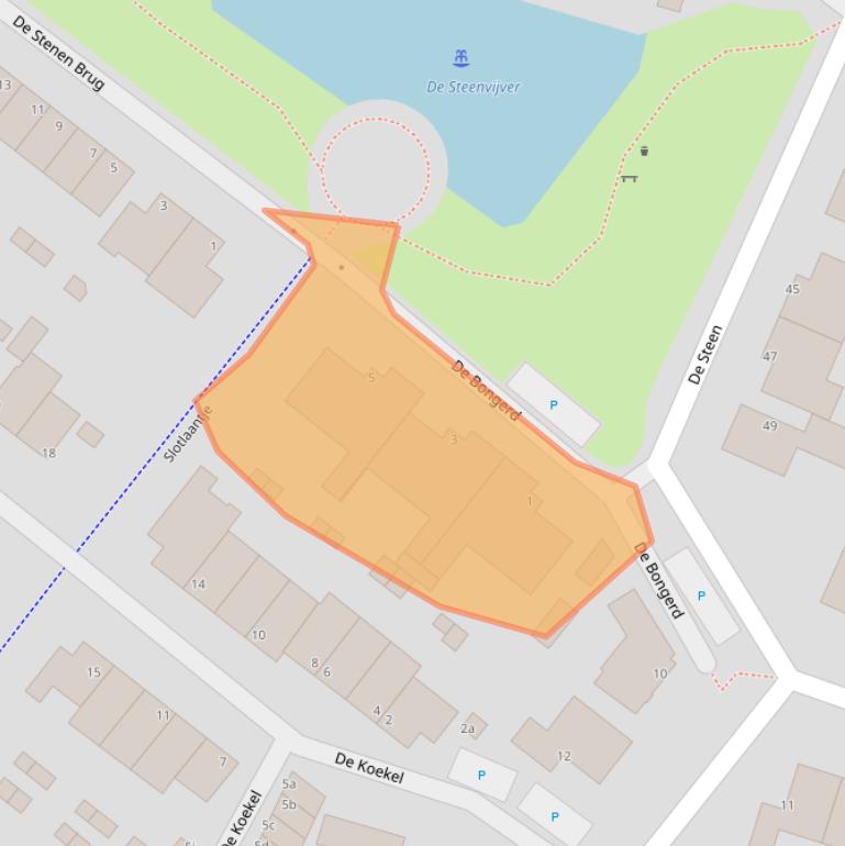 Kaart van postcodegebied 3931VM.