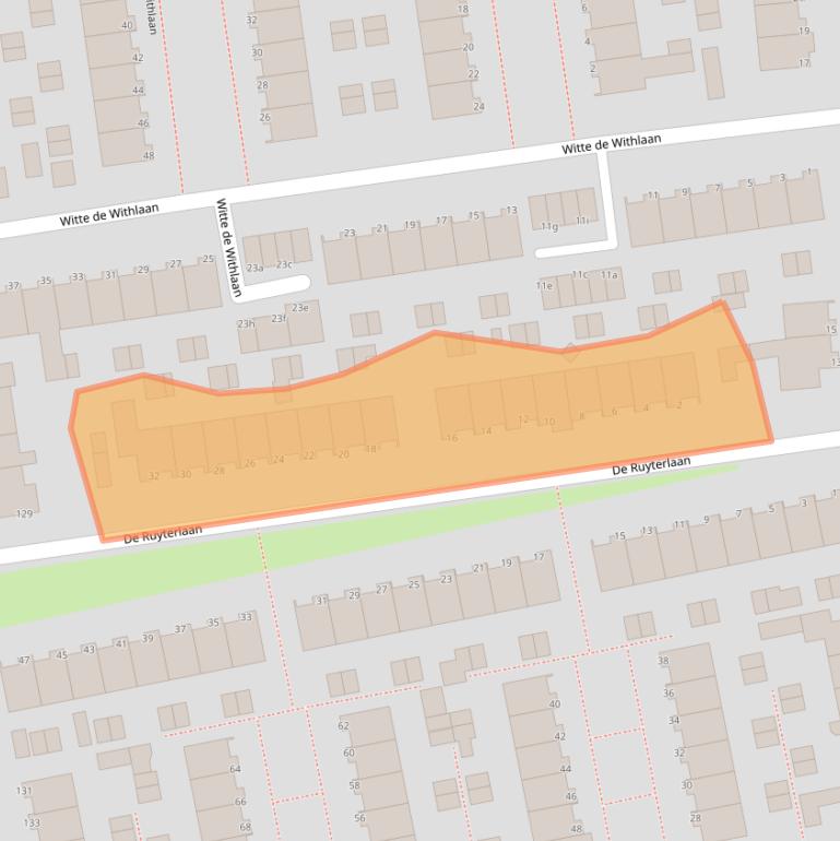 Kaart van postcodegebied 3931XB.