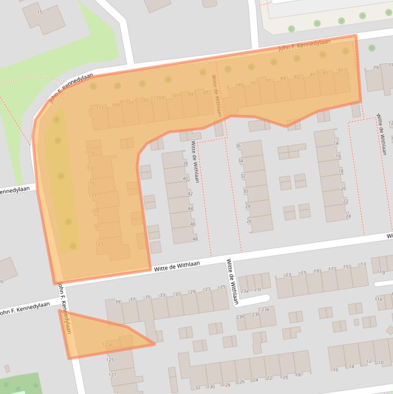 Kaart van postcodegebied 3931XH.