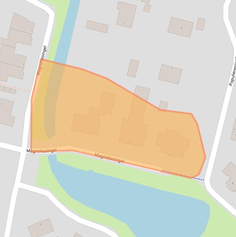 Kaart van postcodegebied 3931ZJ.