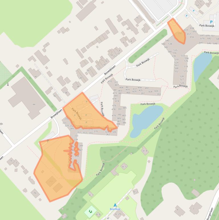 Kaart van postcodegebied 3941AA.