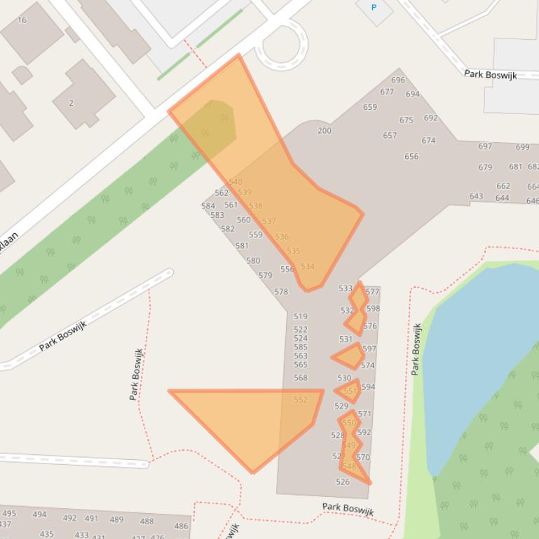 Kaart van postcodegebied 3941AL.