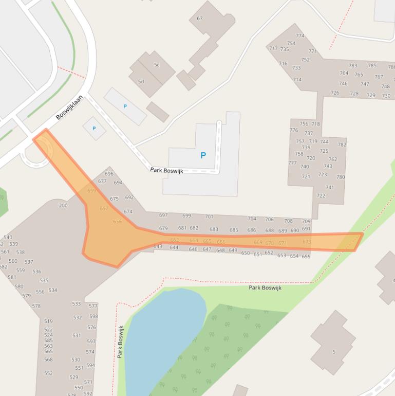 Kaart van postcodegebied 3941AR.