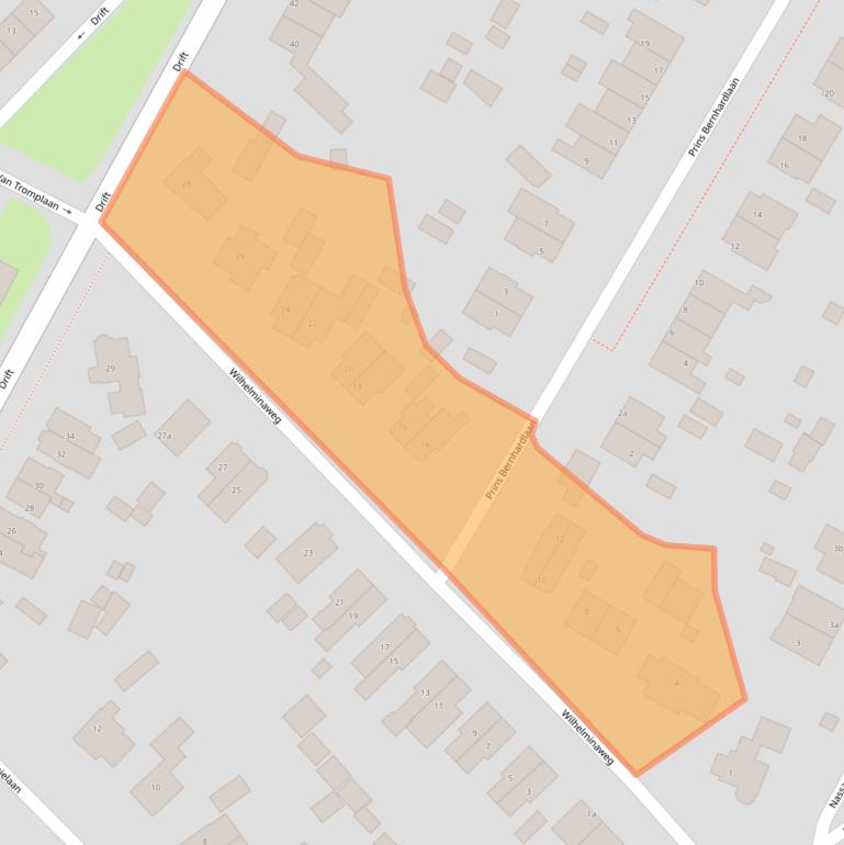 Kaart van postcodegebied 3941DG.