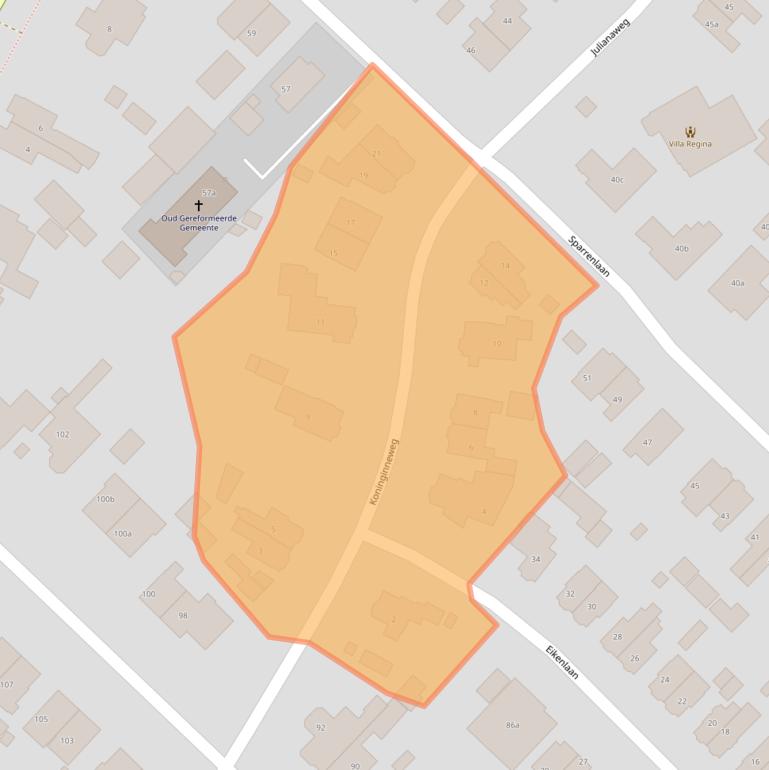 Kaart van postcodegebied 3941DP.