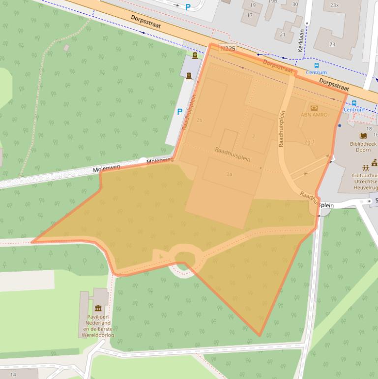 Kaart van postcodegebied 3941JT.