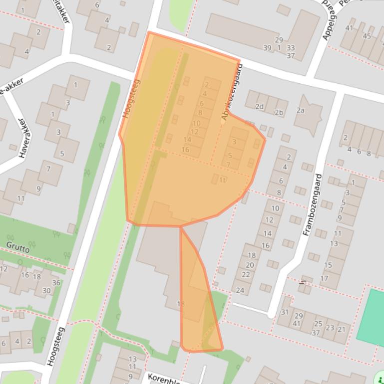 Kaart van postcodegebied 3941LL.