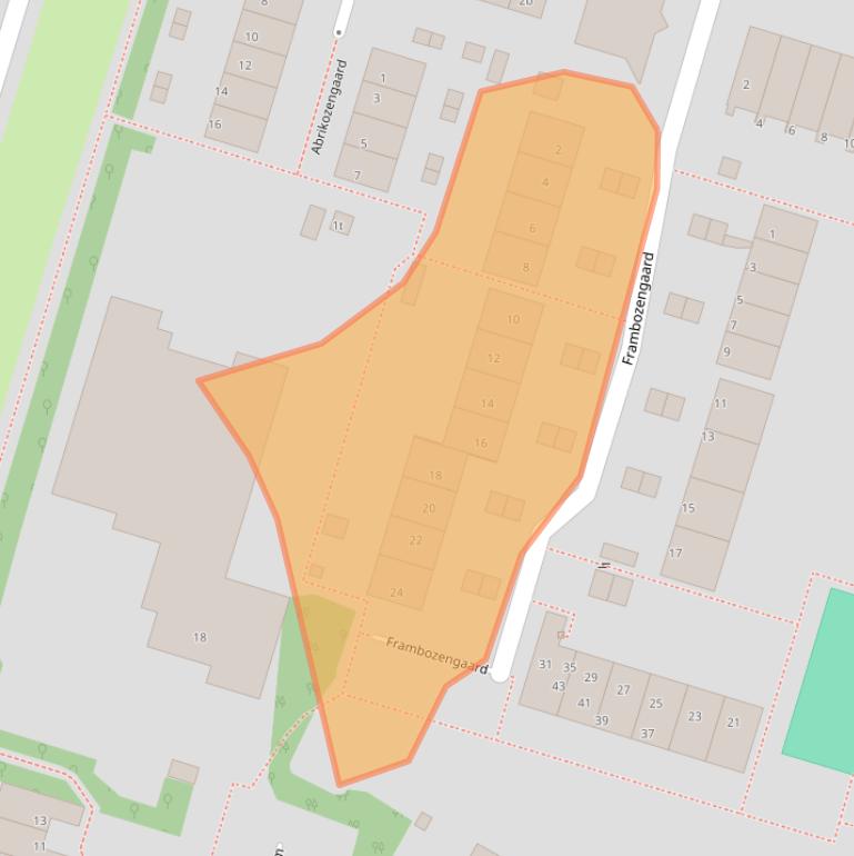 Kaart van postcodegebied 3941LN.