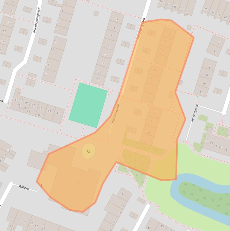 Kaart van postcodegebied 3941LP.