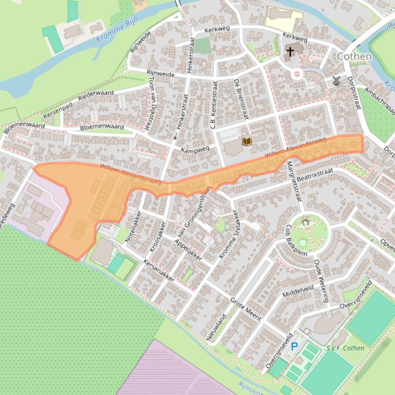 Kaart van postcodegebied 3945CH.