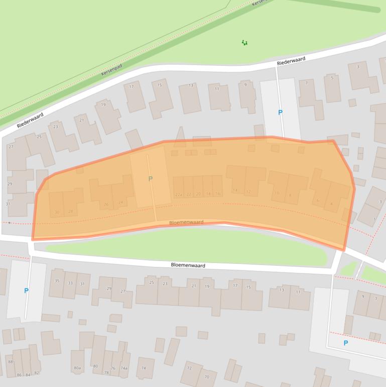 Kaart van postcodegebied 3945HB.