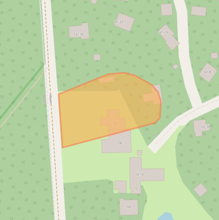 Kaart van postcodegebied 3951LE.