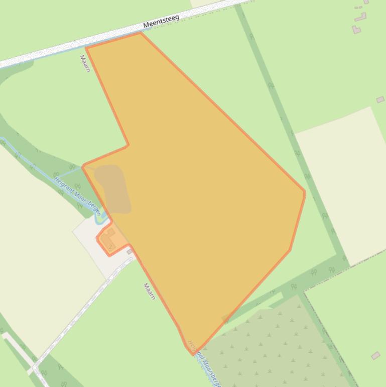 Kaart van postcodegebied 3953MT.