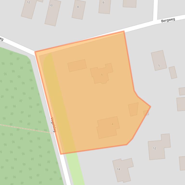 Kaart van postcodegebied 3956DH.