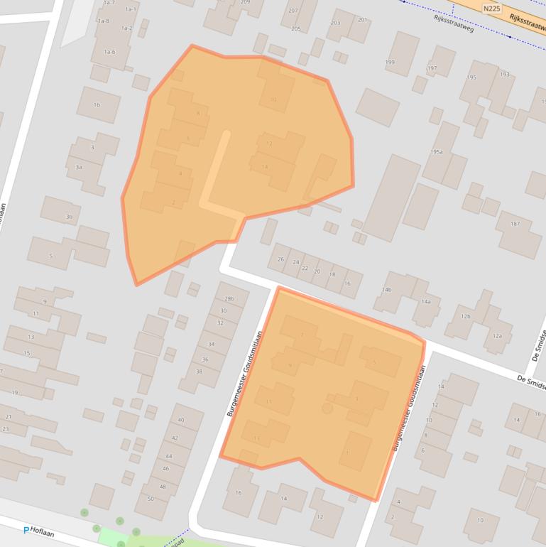 Kaart van postcodegebied 3956GS.