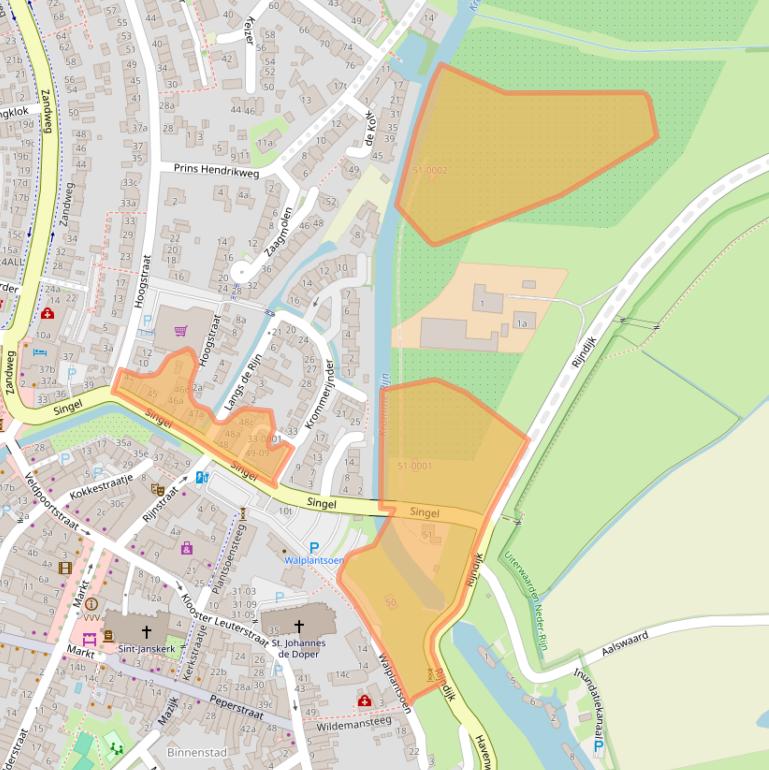 Kaart van postcodegebied 3961CH.