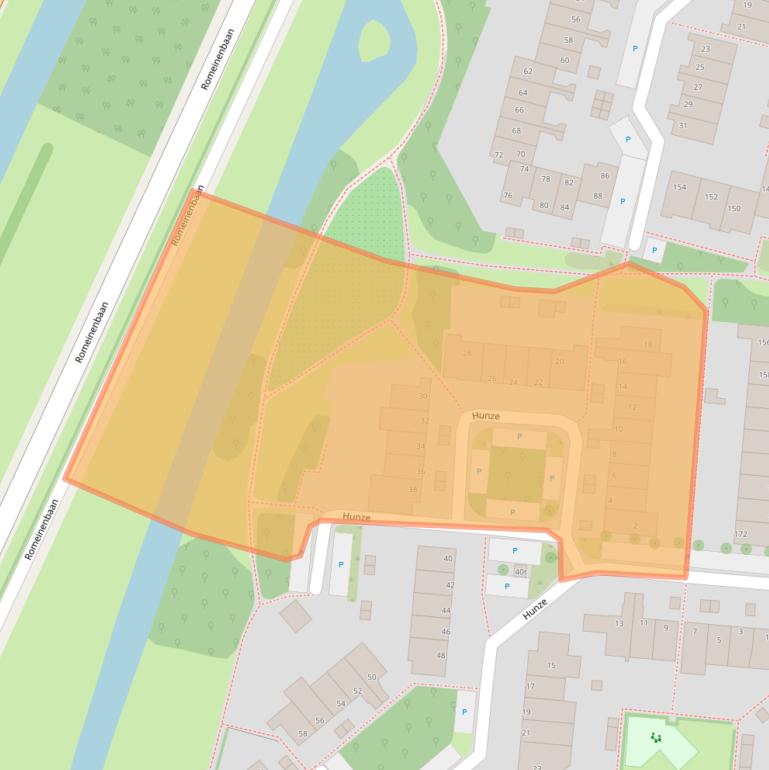 Kaart van postcodegebied 3961JB.