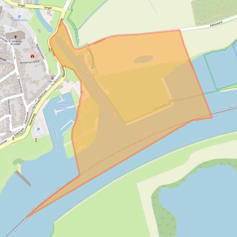 Kaart van postcodegebied 3961MA.