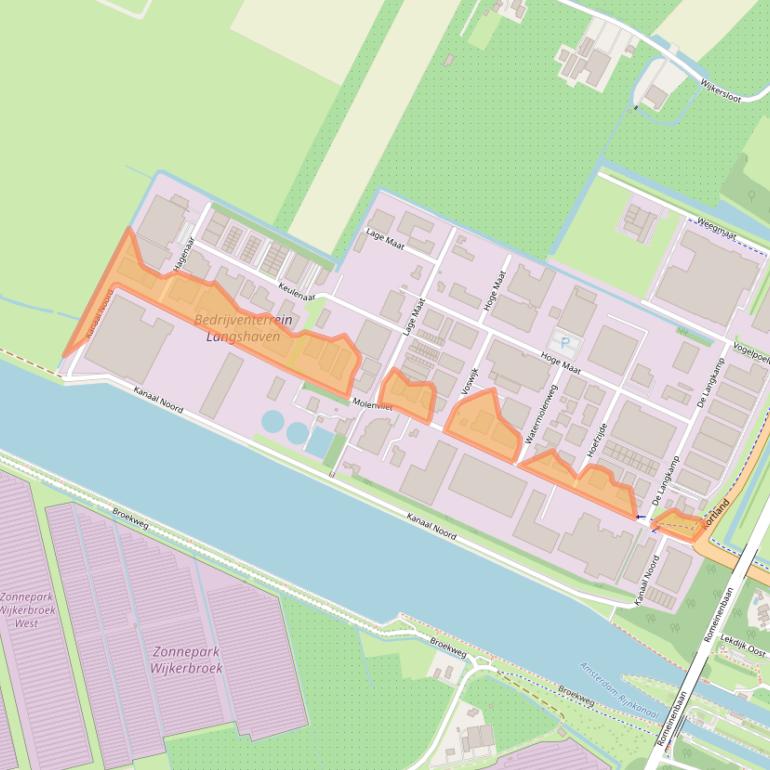 Kaart van postcodegebied 3961MV.