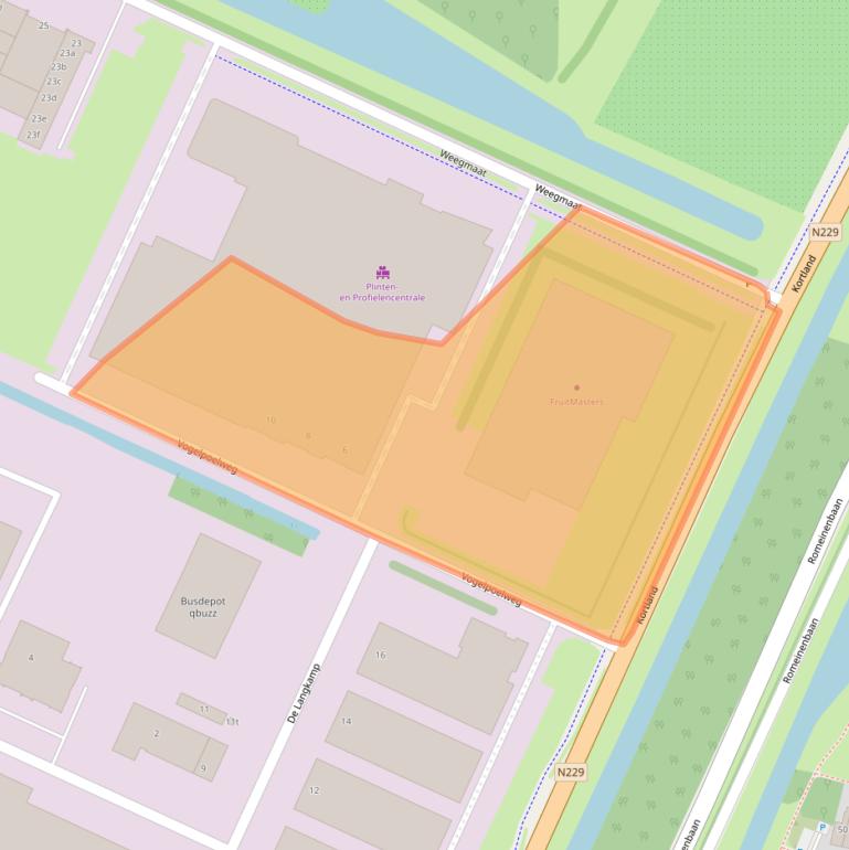 Kaart van postcodegebied 3961NL.