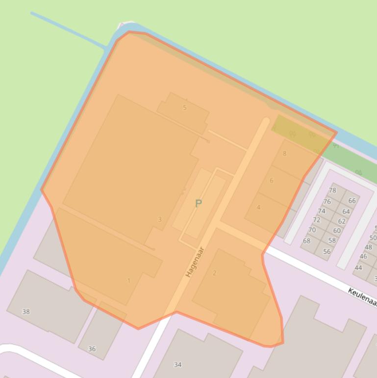 Kaart van postcodegebied 3961NP.