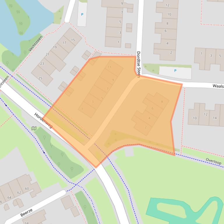 Kaart van postcodegebied 3961XP.