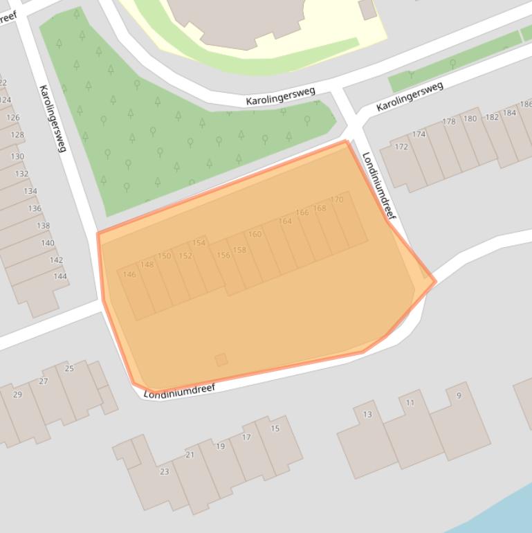 Kaart van postcodegebied 3962AM.