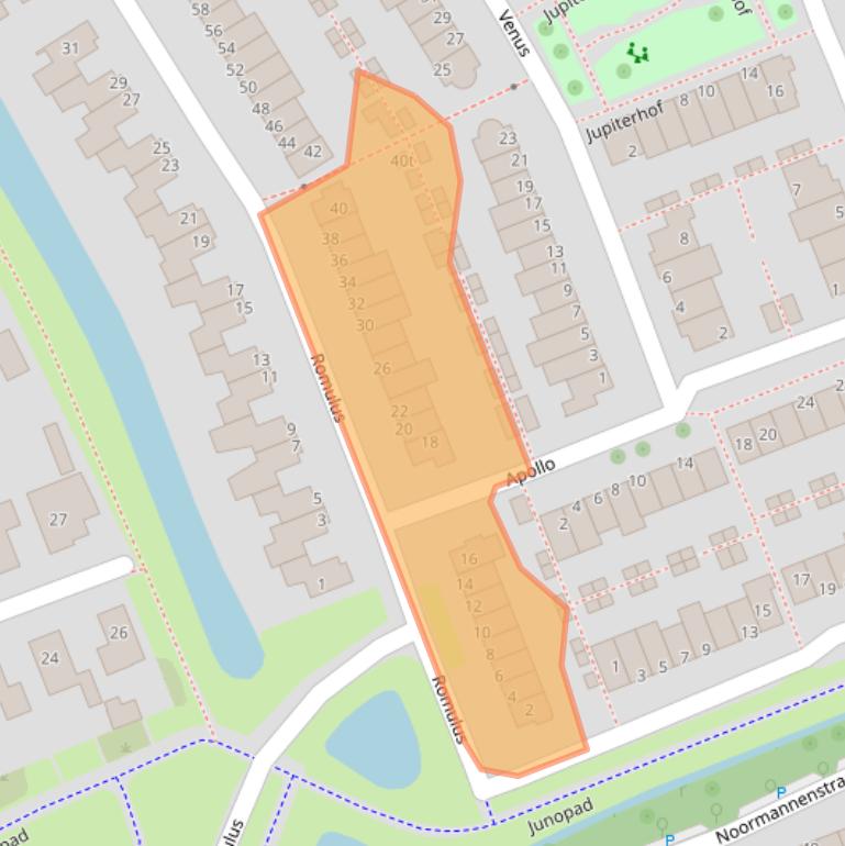 Kaart van postcodegebied 3962KB.