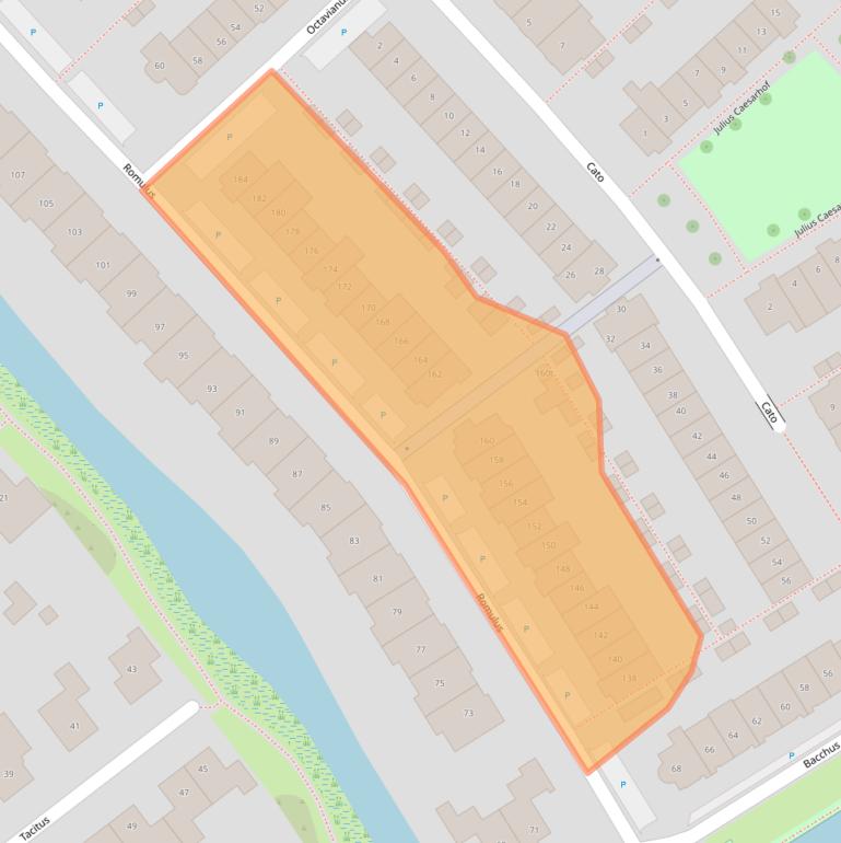 Kaart van postcodegebied 3962LC.