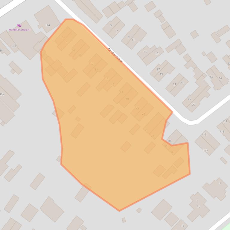 Kaart van postcodegebied 3971AP.