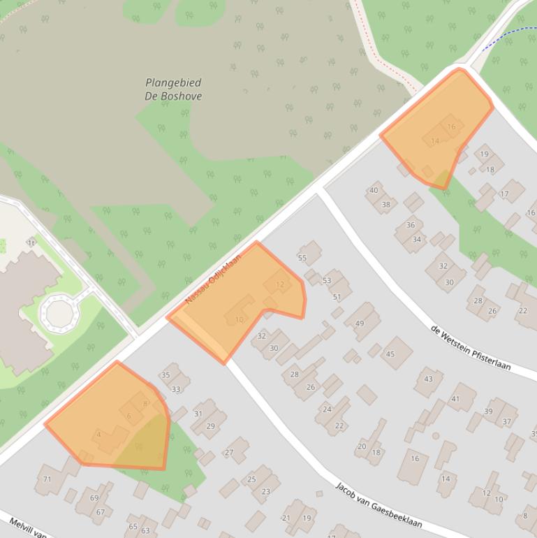 Kaart van postcodegebied 3971BP.