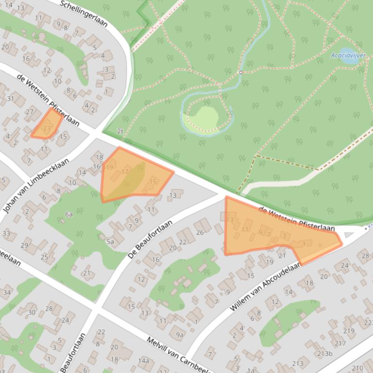 Kaart van postcodegebied 3971BT.