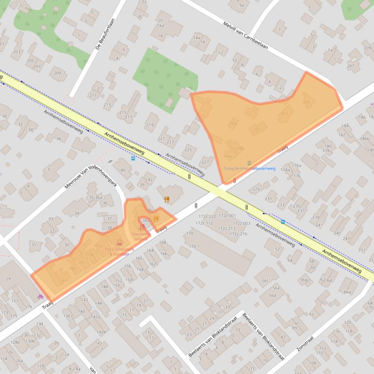 Kaart van postcodegebied 3971GH.