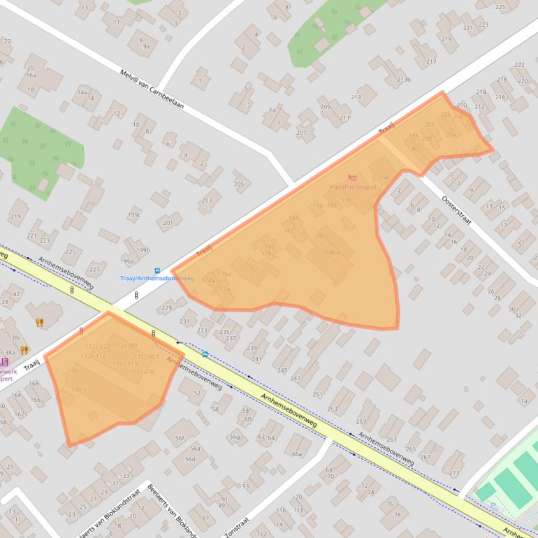 Kaart van postcodegebied 3971GV.