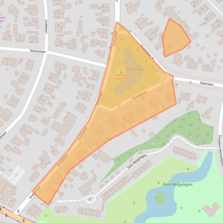 Kaart van postcodegebied 3971HD.