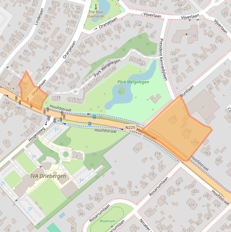 Kaart van postcodegebied 3971KK.