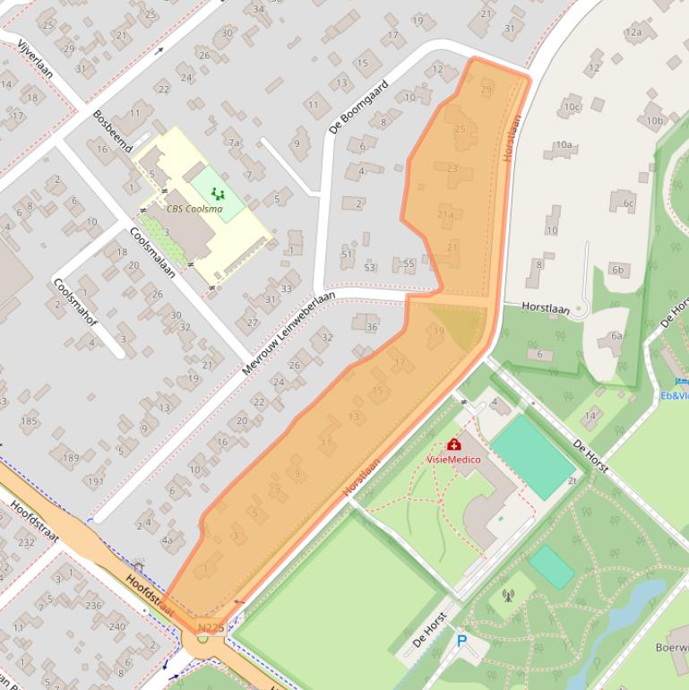 Kaart van postcodegebied 3971LA.