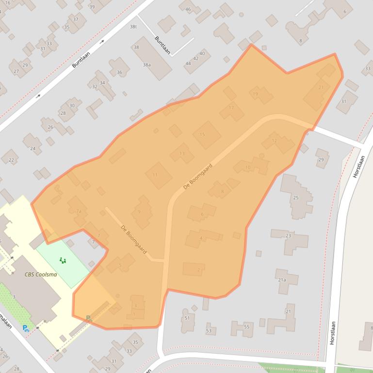 Kaart van postcodegebied 3971LD.